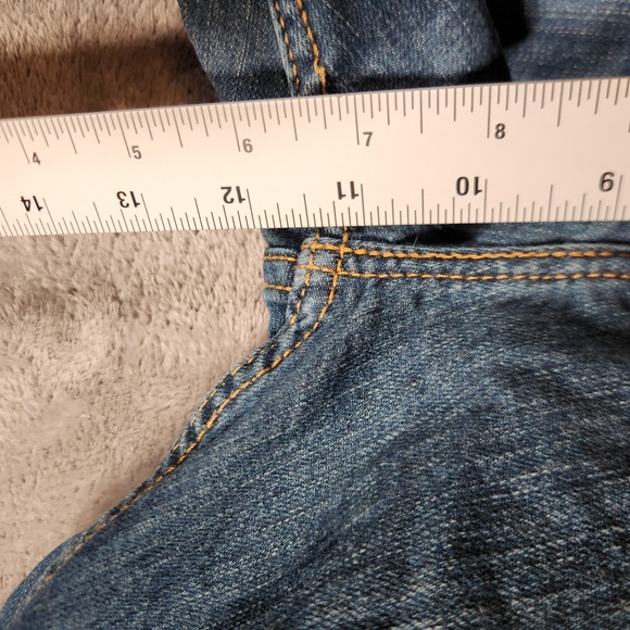 Levi's 505 Jeans Men's 33X30 Blue Straight Regular Fit - Picture 3 of 16